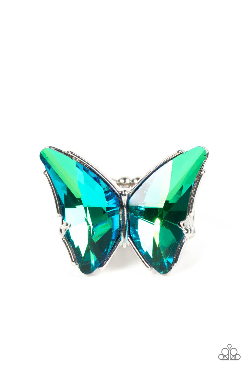 Fluorescent Flutter - Green