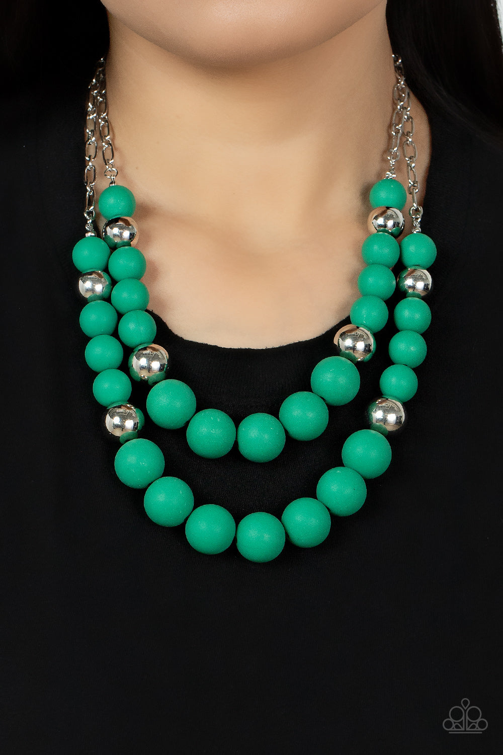 Vivid Vanity - Green Necklace